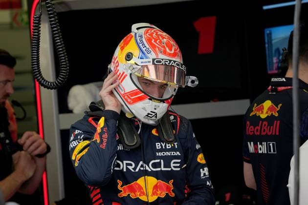 Formula 1 Gulf Air Bahrain Grand Prix 2023 04 03 2023, Bahrain International Circuit, Sakhir, Formula 1 Gulf Air Bahrain Grand Prix 2023 ,in picture Max Verstappen NLD , Oracle Red Bull Racing nordphotoxGmbHx xBratic nph00250