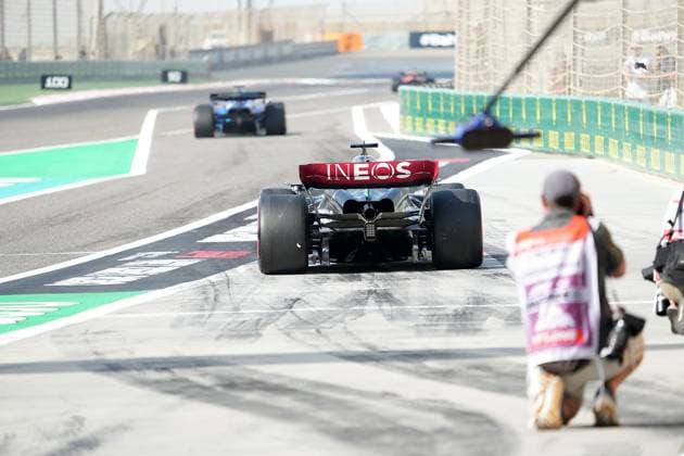 04 03 2023, Bahrain International Circuit, Sakhir, Formula 1 Gulf Air Bahrain Grand Prix 2023 ,in picture Lewis Hamilton GBR , Mercedes AMG Petronas Formula One Team Sakhir Bahrain International Circuit Bahrain  eu-images-506