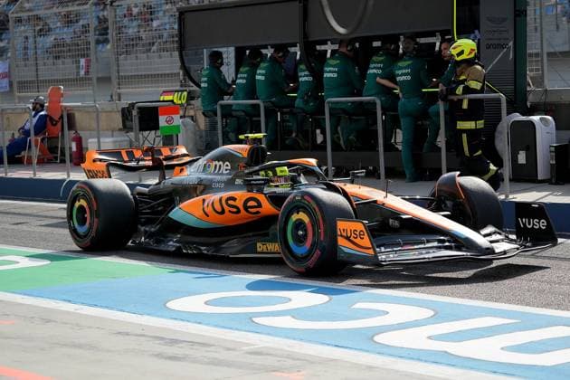 04 03 2023, Bahrain International Circuit, Sakhir, Formula 1 Gulf Air Bahrain Grand Prix 2023 ,in picture Lando Norris GBR , McLaren F1 Team Sakhir Bahrain International Circuit Bahrain  eu-images-506