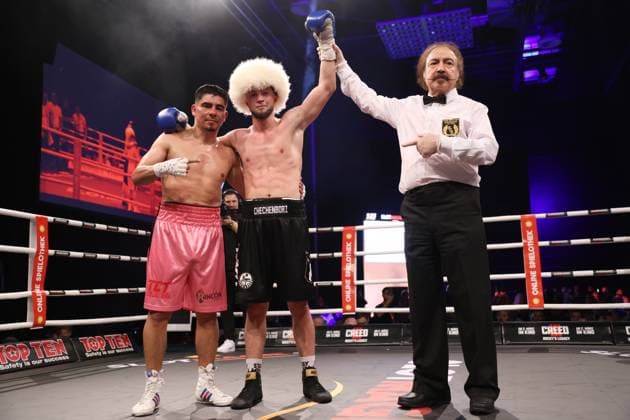 Sport Themen der Woche KW09 Sport Bilder des Tages Boxen: SES-Boxgala, Bochum, 04.03.2023 Hamsat Shadalov (GER) - Claudio Lionel Baldomir (ARG) Bochum Germany *** Boxing SES Boxgala, Bochum, 04 03 2023 Hamsat Shadalov GER Claudio Lionel Baldomir ARG Bochum Germany