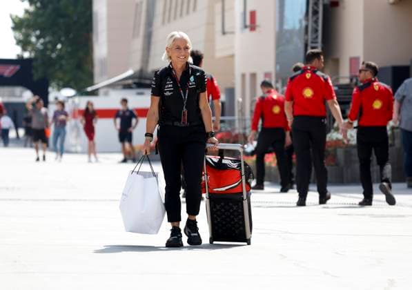 Angela Cullen GBR, Mercedes AMG Petronas F1 Team , F1 Grand Prix of Bahrain at Bahrain International Circuit on March 5, 2023 in Sakhir, Bahrain Photo by HOCH ZWEI Sakhir Bahrain