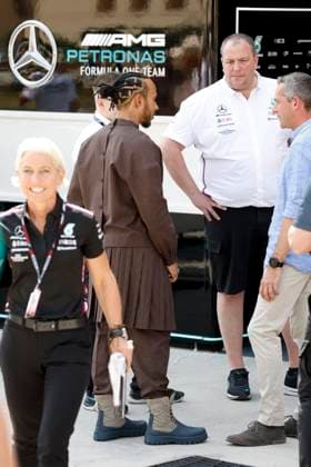 44 Lewis Hamilton GBR, Mercedes AMG Petronas F1 Team , F1 Grand Prix of Bahrain at Bahrain International Circuit on March 5, 2023 in Sakhir, Bahrain Photo by HOCH ZWEI Sakhir Bahrain