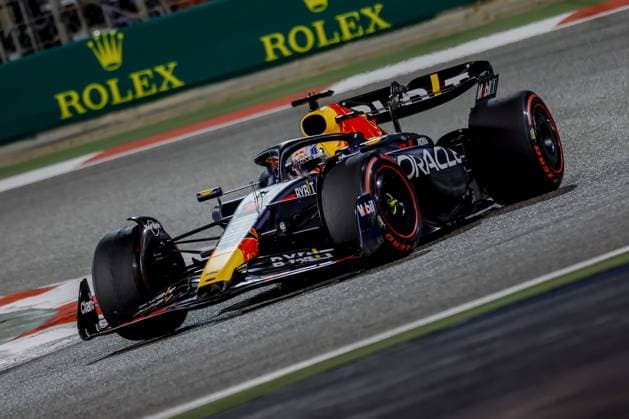 BAHRAIN - Max Verstappen (Red Bull Racing) in action during the Grand Prix of Bahrain. It is the first race of the 2023 Formula 1 season. ANP SEM VAN DER WAL F1 Grand Prix of Bahrain 2023 xVIxANPxSportx xxANPxIVx 464239285 originalFilename: 464239285.jpg