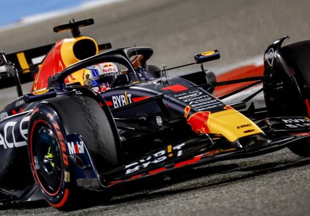BAHRAIN - Max Verstappen (Red Bull Racing) in action during the Grand Prix of Bahrain. It is the first race of the 2023 Formula 1 season. ANP SEM VAN DER WAL F1 Grand Prix of Bahrain 2023 xVIxANPxSportx xxANPxIVx 464243332 originalFilename: 464243332.jpg
