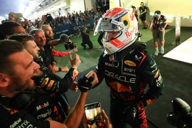 F1 Bahrain Grand Prix Max Verstappen of Red Bull Racing after Bahrain Grand Prix at Sakhir Circuit in Sakhir, Bahrain on March 5, 2023. Sakhir Bahrain  Copyright: xJakubxPorzyckix originalFilename:porzycki-f1bahrai230305_npqQY.jpg