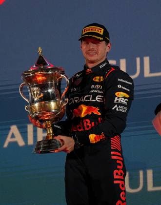 05 03 2023, Bahrain International Circuit, Sakhir, Formula 1 Gulf Air Bahrain Grand Prix 2023 ,in picture winner Max Verstappen NLD , Oracle Red Bull Racing Sakhir Bahrain International Circuit Bahrain  eu-images-506