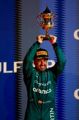 14 Fernando Alonso ESP, Aston Martin Aramco Cognizant F1 Team , F1 Grand Prix of Bahrain at Bahrain International Circuit on March 5, 2023 in Sakhir, Bahrain Photo by HOCH ZWEI Sakhir Bahrain