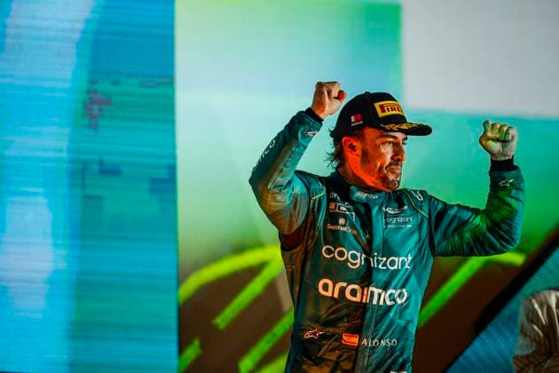 14 Fernando Alonso ESP, Aston Martin Aramco Cognizant F1 Team , F1 Grand Prix of Bahrain at Bahrain International Circuit on March 5, 2023 in Sakhir, Bahrain Photo by HOCH ZWEI Sakhir Bahrain