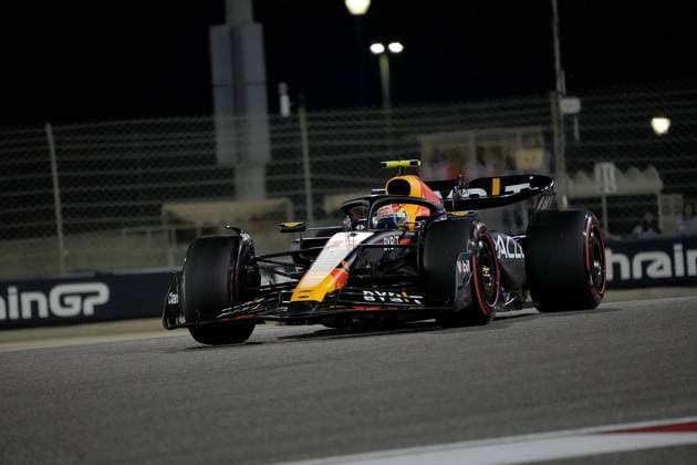 Formula 1 Gulf Air Bahrain Grand Prix 2023 05 03 2023, Bahrain International Circuit, Sakhir, Formula 1 Gulf Air Bahrain Grand Prix 2023 ,in picture Sergio Perez MEX , Oracle Red Bull Racing nordphotoxGmbHx xBratic nph00250