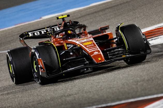 BAHRAIN - Carlos Sainz (Ferrari) in action during the Bahrain Grand Prix. It is the first race of the 2023 Formula 1 season. ANP SEM VAN DER WAL F1 Grand Prix of Bahrain 2023 xVIxANPxSportx xxANPxIVx 464253872 originalFilename: 464253872.jpg