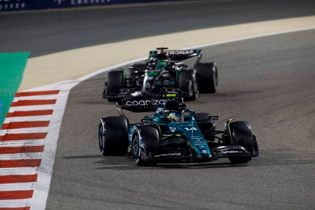 14 Fernando Alonso ESP, Aston Martin Aramco Cognizant F1 Team , F1 Grand Prix of Bahrain at Bahrain International Circuit on March 5, 2023 in Sakhir, Bahrain Photo by HOCH ZWEI Sakhir Bahrain