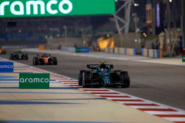 14 Fernando Alonso ESP, Aston Martin Aramco Cognizant F1 Team , F1 Grand Prix of Bahrain at Bahrain International Circuit on March 5, 2023 in Sakhir, Bahrain Photo by HOCH ZWEI Sakhir Bahrain