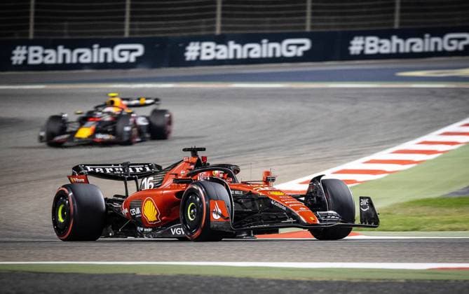 Charles Leclerc, MCO, Scuderia Ferrari 16 BHR, Formula 1, Bahrain International, Bahrain 05 03 23 BHR, Formula 1, Bahrain International Circuit, 05 03 23 Sakhir Copyright: xEibner-Pressefoto ThomasxFuesslex EP_TFR