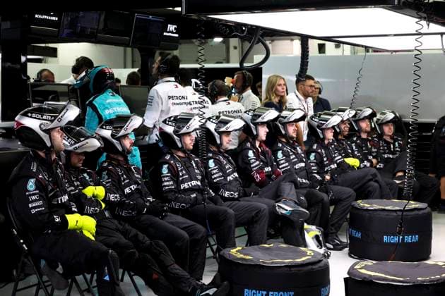 Mercedes AMG Petronas F1 Team, F1 Grand Prix of Bahrain at Bahrain International Circuit on March 5, 2023 in Sakhir, Bahrain Photo by HOCH ZWEI Sakhir Bahrain