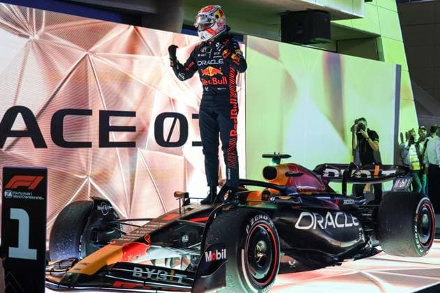 1 Max Verstappen (NLD, Oracle Red Bull Racing), F1 Grand Prix of Bahrain at Bahrain International Circuit on March 5, 2023 in Sakhir, Bahrain. (Photo by HOCH ZWEI Italy Photo Press) (Verwendung nur in Deutschland - GERMANY ONLY) *** 1 Max Verstappen NLD, Oracle Red Bull Racing , F1 Grand Prix of Bahrain at Bahrain International Circuit on March 5, 2023 in Sakhir, Bahrain Photo by HOCH ZWEI Italy Photo Press Use only in Germany GERMANY ONLY 