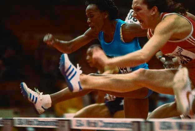 Track and Field Jackie Joyner-Kersee Jackie Joyner-Kersee at the 1987 USA Indoor Track and Field Championships New York Madison Square Garden New York United States Copyright: xStevenxE.xSutton DUOMO PCNx TF0102 006616