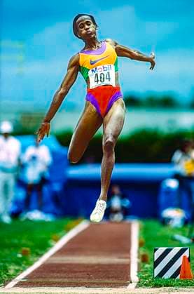 RECORD DATE NOT STATED Track and Field Jackie Joyner-Kersee Jackie Joyner-Kersee competing in the Heptathlon at the 1995 USA Outdoor Track and Field Championships Sacramento Hughes Stadium California United States Copyright: xStevenxE.xSutton DUOMO PCNx TF0102 106139