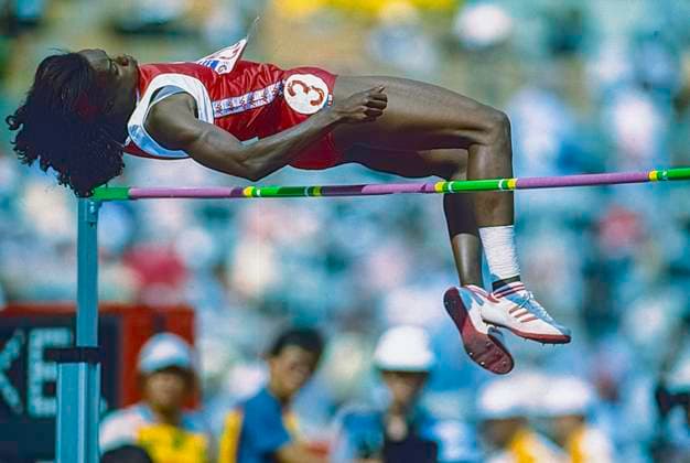 Track and Field Jackie Joyner-Kersee Jackie Joyner-Kersee competing in the Heptathlon at the 1988 Olympic Summer Games. Seoul South Korea Copyright: xPaulxJxSutton DUOMO PCNx TF1201 010957