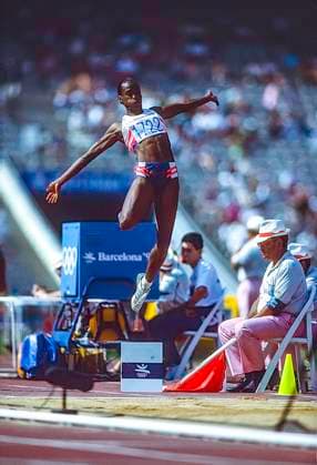 RECORD DATE NOT STATED Track and Field Jackie Joyner-Kersee Jackie Joyner-Kersee competing in the Heptathlon at the 1992 Olympic Summer Games. Barcelona Estadi Olimpic de MontjuÃ¯c Spain Copyright: xDUOMO PCNx TF1211 075219