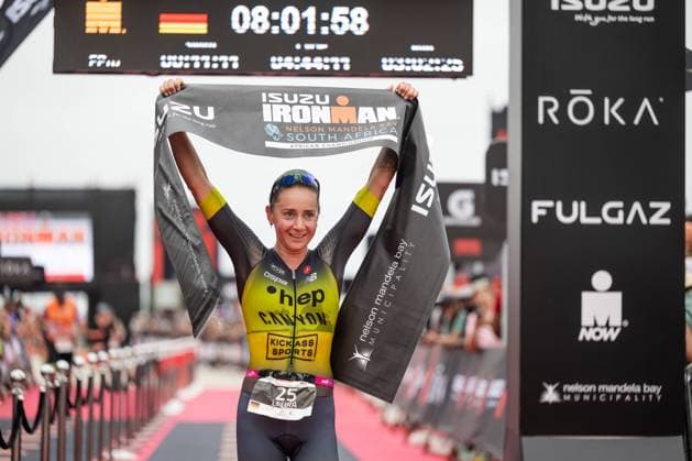 Bilder des Jahres 2023, Sport 03 März Sport Themen der Woche KW09 Sport Bilder des Tages Ironman Südafrika 2023, 05.03.2023 Laura Philipp (GER) gewinnt den IRONMAN Südafrika 2023, 05.03.2023 *** Ironman South Africa 2023, 05 03 2023 Laura Philipp GER wins IRONMAN South Africa 2023, 05 03 2023 Copyright: xBEAUTIFULxSPORTS Nagelx