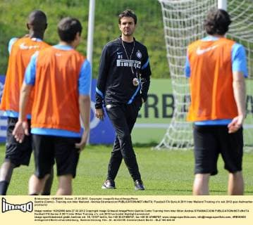 Football, Italy, Serie A, Training Inter Milan
