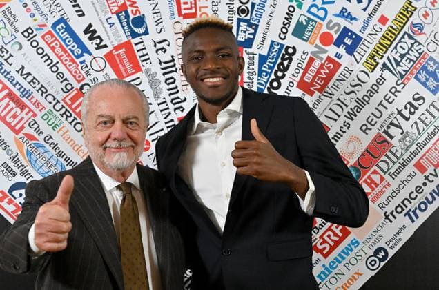 Football, Italy, Victor Osimhen named best foreign athlete