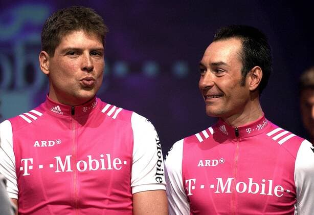 Cycling, Presentation Team T-Mobile with Jan Ullrich on Mallorca
