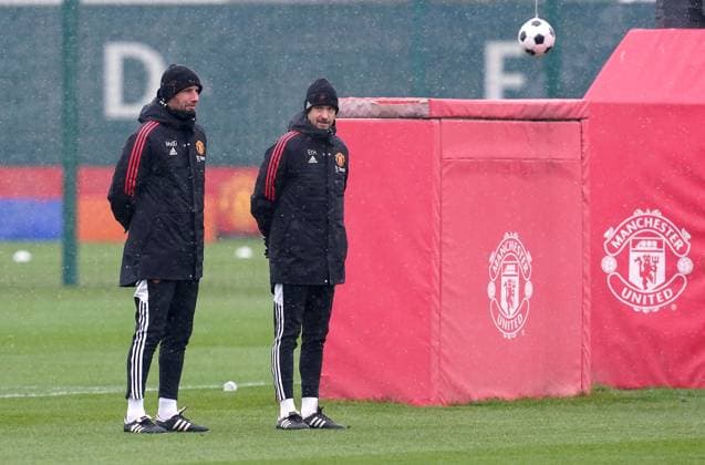 Football, EL, Manchester United, Press conference