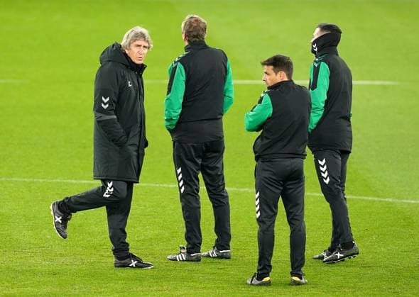Football, EL, Real Betis Sevilla, Training