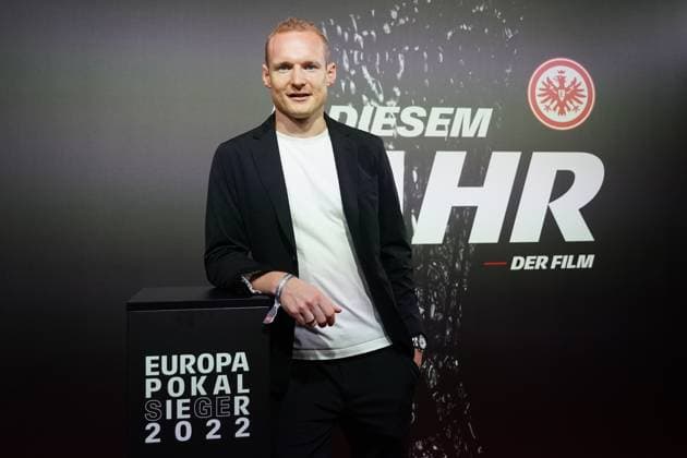 Sebastian Rode Frankfurt 08 03 2023 film premiere This year by Eintracht Frankfurt