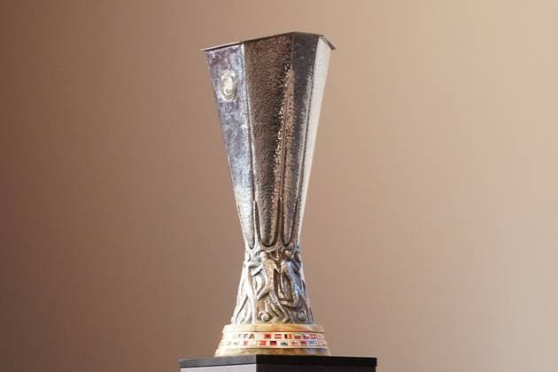 Europa League trophy Frankfurt 08 03 2023 movie premiere This year by Eintracht Frankfurt