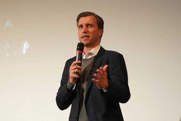 Sports director Markus Krösche interview Frankfurt 08 03 2023 film premiere This year by Eintracht Frankfurt