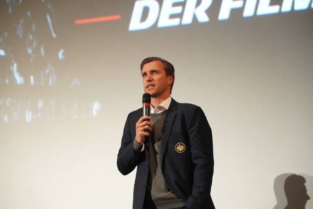 Sports director Markus Krösche interview Frankfurt 08 03 2023 film premiere This year by Eintracht Frankfurt