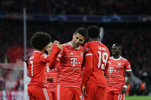 March 8, 2023, Munich, Germany: Mm22- during the Uefa Champions League, football match between Fc Bayern Munich and Paris Saint-Germain on 08 March 2023 at Allianz Arena, Munich, Germany Photo Ndrerim Kaceli. UEFA Champions League football match - FC Bayern Munich vs Paris Saint Germain (PSG), Munich, Germany  - ZUMAl164 20230308_zsa_l164_145 Copyright: xNderimxKacelix