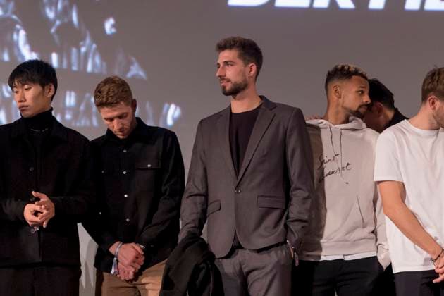 Eintracht Frankfurt film premiere In this year , CineStar Metropolis, Frankfurt, 08 03 2023 Kevin Trapp Eintracht Frankfurt 1 , film premiere Eintracht Frankfurt In this year , Frankfurt, CineStar Metropolis, 8 3 2023 Copyright: xBEAUTIFULxSPORTS Gawlikx