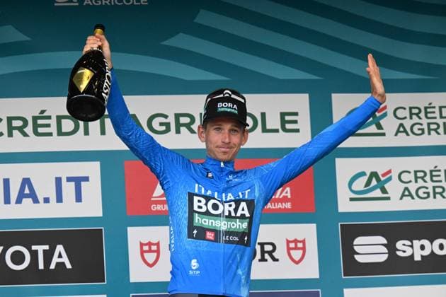09-03-2023 Tirreno - Adriatico; Tappa 04 Greccio - Tortoreto; 2023, Bora - Hansgrohe; Kamna, Lennard; Tortoreto; 
