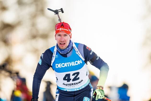 230309 Johannes Kuehn of Germany competes in the men s 20 km individual during the IBU World Cup on March 9, 2023 in Östersund. Photo: Johan Axelsson BILDBYRAN COP 245 CS0365 skidskytte biathlon skiskyting världscupen ibu world cup individuell individual bbeng *** 230309 Johannes Kuehn of Germany competes in the mens 20 km individual during the IBU World Cup on March 9, 2023 in Östersund Photo Johan Axelsson PHOTO AGENCY COP 245 CS0365 biathlon biathlon biathlon world cup ibu world cup individual individual bbeng,  Copyright: JOHANxAXELSSON BB230309JA110