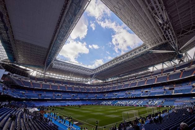 Mandatory Credit: Photo by Ruben Albarran Shutterstock (13806564f) General view of Santiago Bernabeu Stadium Real Madrid v Espanyol, La Liga, Football, Santiago Bernabeu Stadium, Madrid, Spain - 11 Mar 2023 Real Madrid v Espanyol, La Liga, Football, Santiago Bernabeu Stadium, Madrid, Spain - 11 Mar 2023 Copyright: xRubenxAlbarran Shutterstockx 13806564f