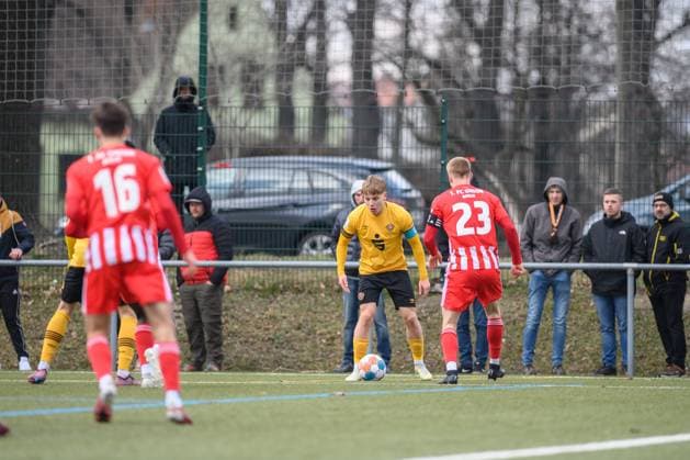 Dresden Louis Schmidt U19 SG Dynamo Dresden U19 1 FC Union Berlin soccer season 2022 2023 Sportpark Ostra Dresden 11 March 2023