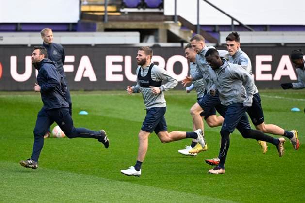Football, EL, Union Saint-Gilloise, Training