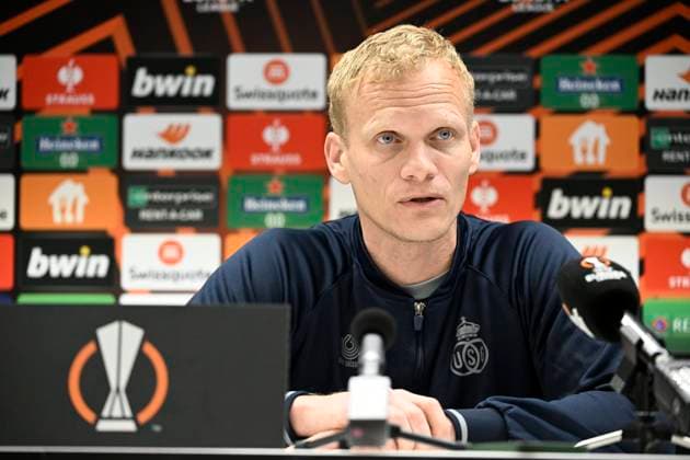 Football, EL, Royal Union Saint-Gilloise, Press conference