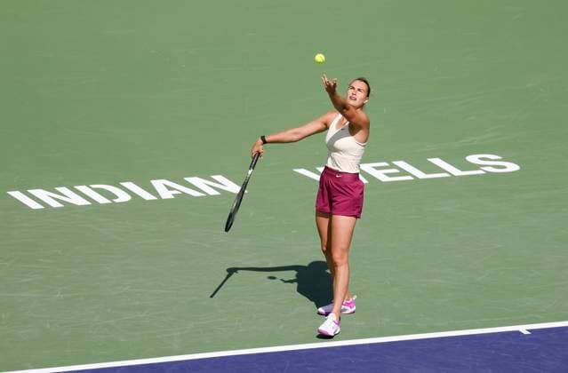 Tennis, WTA Tournament in Indian Wells