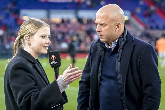 ROTTERDAM, 04-03-2023, Stadium de Kuip, UEFA Europa League Football, season 2022 2023, Match between Feyenoord and Shakhtar Donetsk, Feyenoord trainer Arne Slot Feyenoord - Shakhtar Donetsk  x20231574x Copyright: