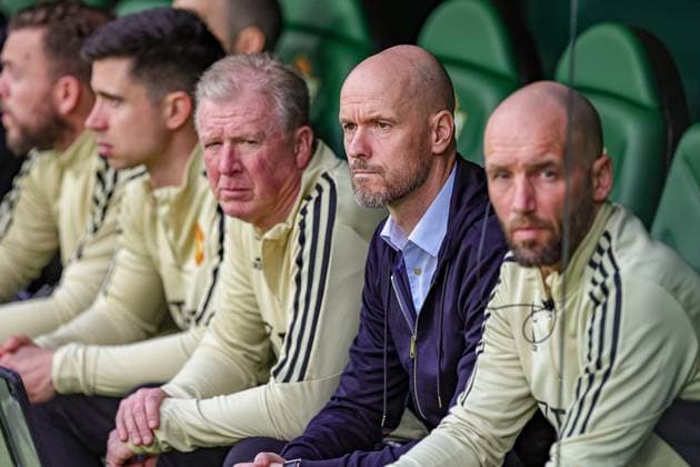 Real Betis v Manchester United, ManU Europa League 16 03 2023. Erik ten Hag Manager of Manchester United during the Europa League match between Real Betis and Manchester United at Estadio Benito Villamarin, Seville, Spain on 16 March 2023. Editorial use only , Copyright: xNigelxKeenex PSI-17076-0019