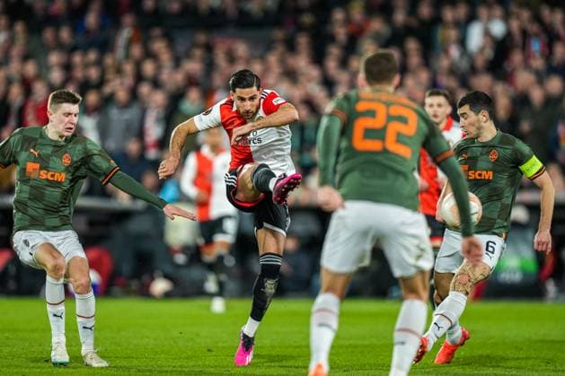 UEFA Europa League: Feyenoord v Shakhtar Donetsk Rotterdam - Alireza Jahanbakhsh of Feyenoord during the match between Feyenoord v Shakhtar Donetsk at Stadion Feijenoord De Kuip on 16 March 2023 in Rotterdam, the Netherlands. Copyright: xYannickxVerhoevenx