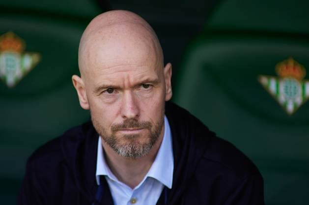 March 16, 2023, SEVILLA, SEVILLA, SPAIN: Ten Hag, head coach of Manchester United, ManU looks on during the UEFA Europa League round of 16 second leg match between Real Betis and Manchester United at Benito Villamarin Stadium on March 16, 2023 in Sevilla, Spain. SEVILLA SPAIN - ZUMAa181 20230316_zaa_a181_021 Copyright: xJoaquinxCorcherox