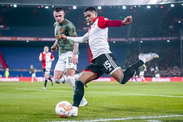 ROTTERDAM, 04-03-2023, Stadium de Kuip, UEFA Europa League Football, season 2022 2023, Match between Feyenoord and Shakhtar Donetsk, Feyenoord player Marcos Lopez Feyenoord - Shakhtar Donetsk  x20231919x Copyright: