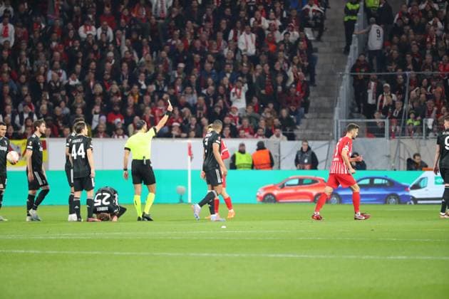 16 03 2023, xtvx, football UEFA Europa League 1 8 final, SC Freiburg Juventus Turin emspor, v l DFL DFB REGULATIONS PROHIBIT ANY USE OF PHOTOGRAPHS as IMAGE SEQUENCES and or QUASI VIDEO Freiburg