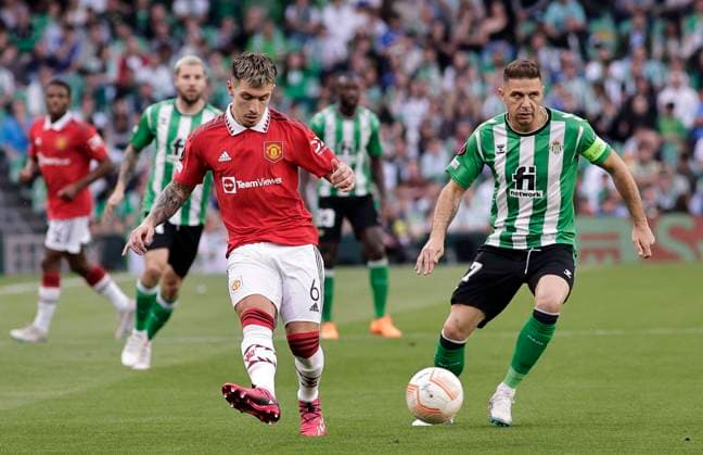 UEFA Europa League, Round of 16, Second Leg, Betis vs Manchester United at Benito Villamarin Stadium, Sevilla, Spain 16 Mar 2023 SEVILLE 16 03 2023 UEL FINAL EIGHTH FINALS BENITO VILLAMARIN STADIUM REAL BETIS MANCHESTER UTD 900 Cordon Press  900 CordonxPress LOF - Betis vs Manchester United
