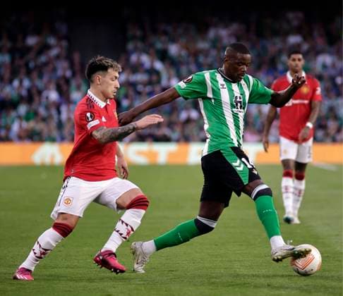 UEFA Europa League, Round of 16, Second Leg, Betis vs Manchester United at Benito Villamarin Stadium, Sevilla, Spain 16 Mar 2023 SEVILLE 16 03 2023 UEL FINAL EIGHTH FINALS BENITO VILLAMARIN STADIUM REAL BETIS MANCHESTER UTD 900 Cordon Press  900 CordonxPress LOF - Betis vs Manchester United